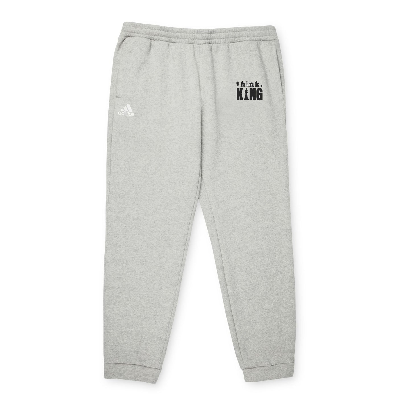 Think king Fleece Joggers | Comfy Loungewear | Athletic Gear | Casual Wear | Perfect for Workouts, Relaxation, or Travel