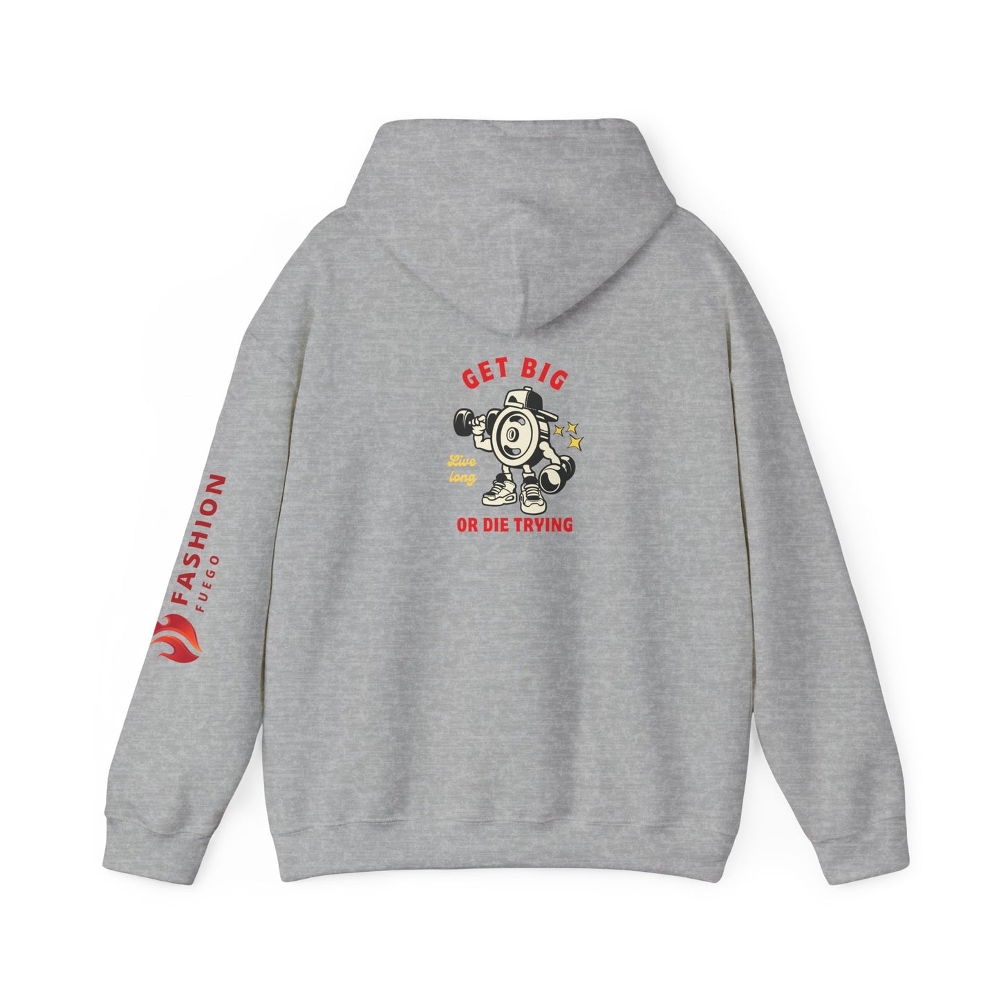 Train to Be Fit, Get Big or Die Trying hoodie