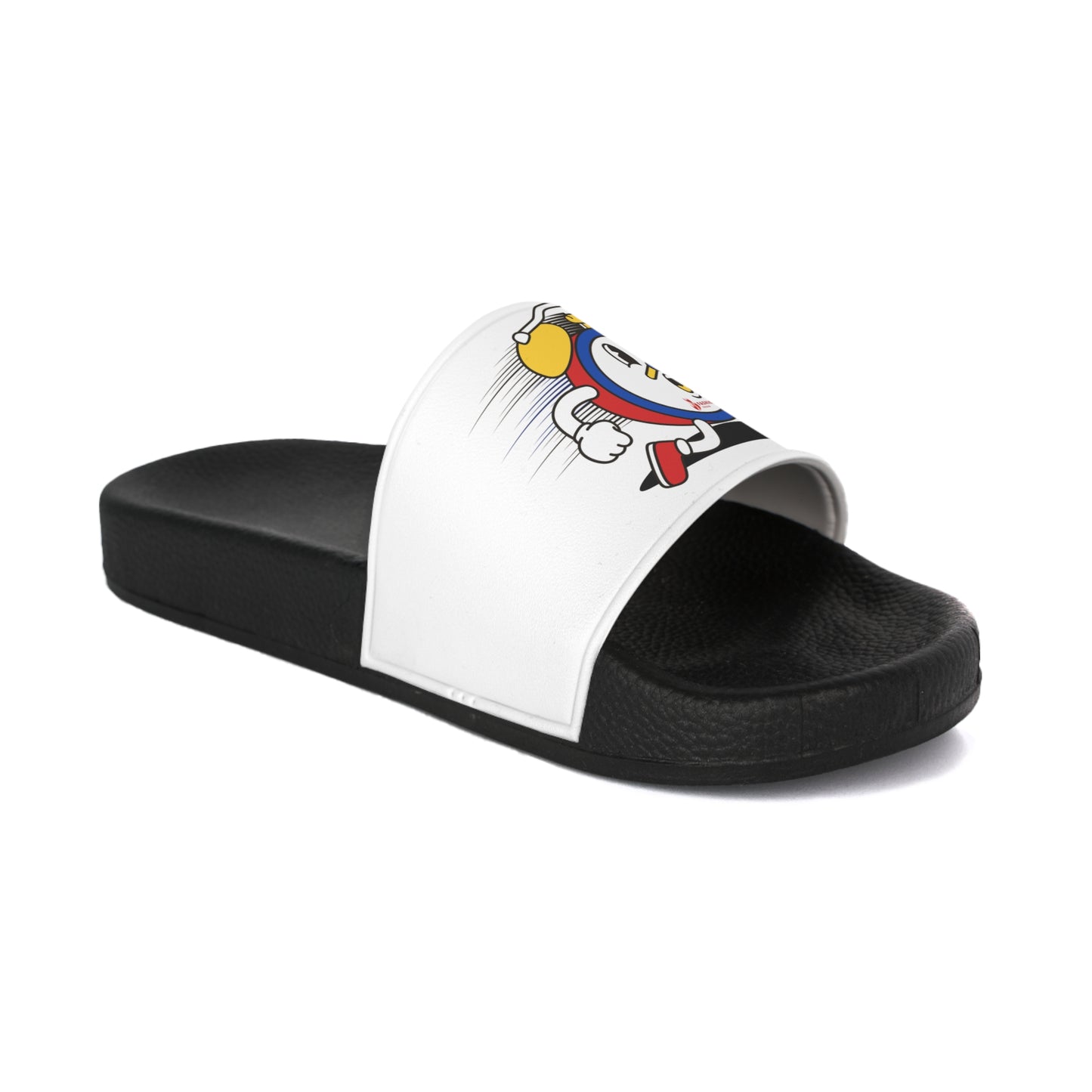 Time waits for no one Casual Beach Slides, Gift for Him, Fun Summer Ventures