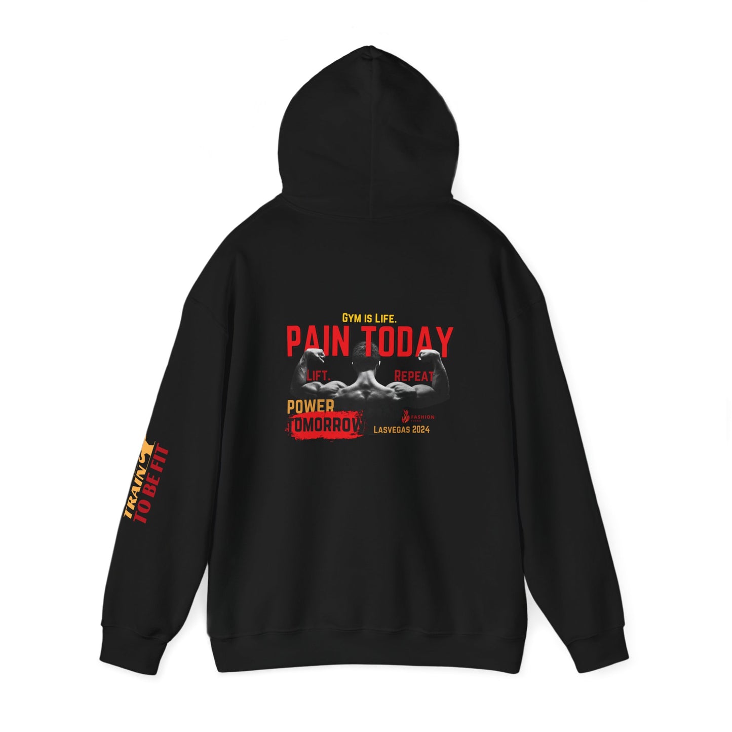 of Train to be fit 2 hoodie