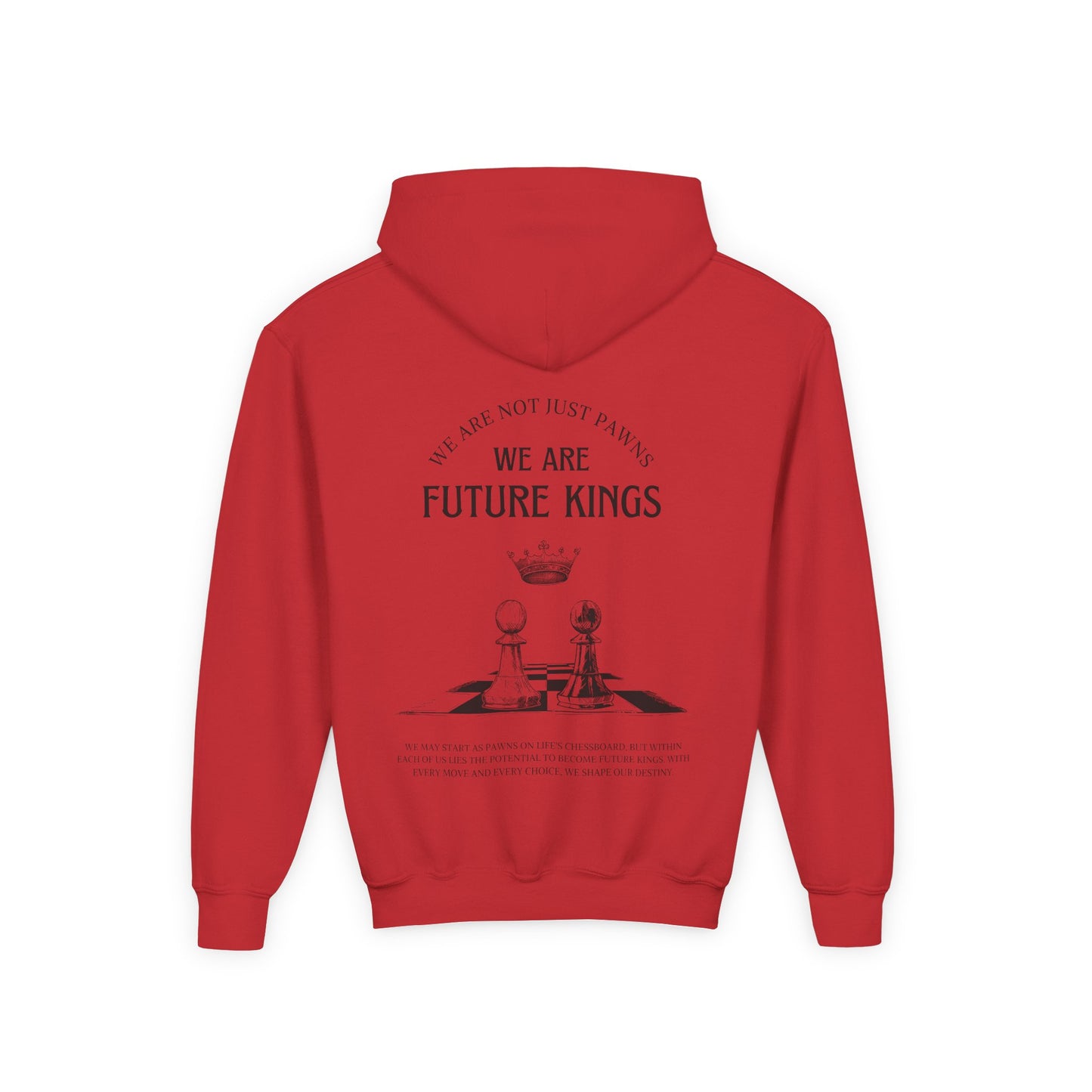 Future Kings Youth Hoodie - Empowering Sweatshirt for Young Leaders, Perfect for Birthdays, Casual Wear, Gifts, and Celebrations