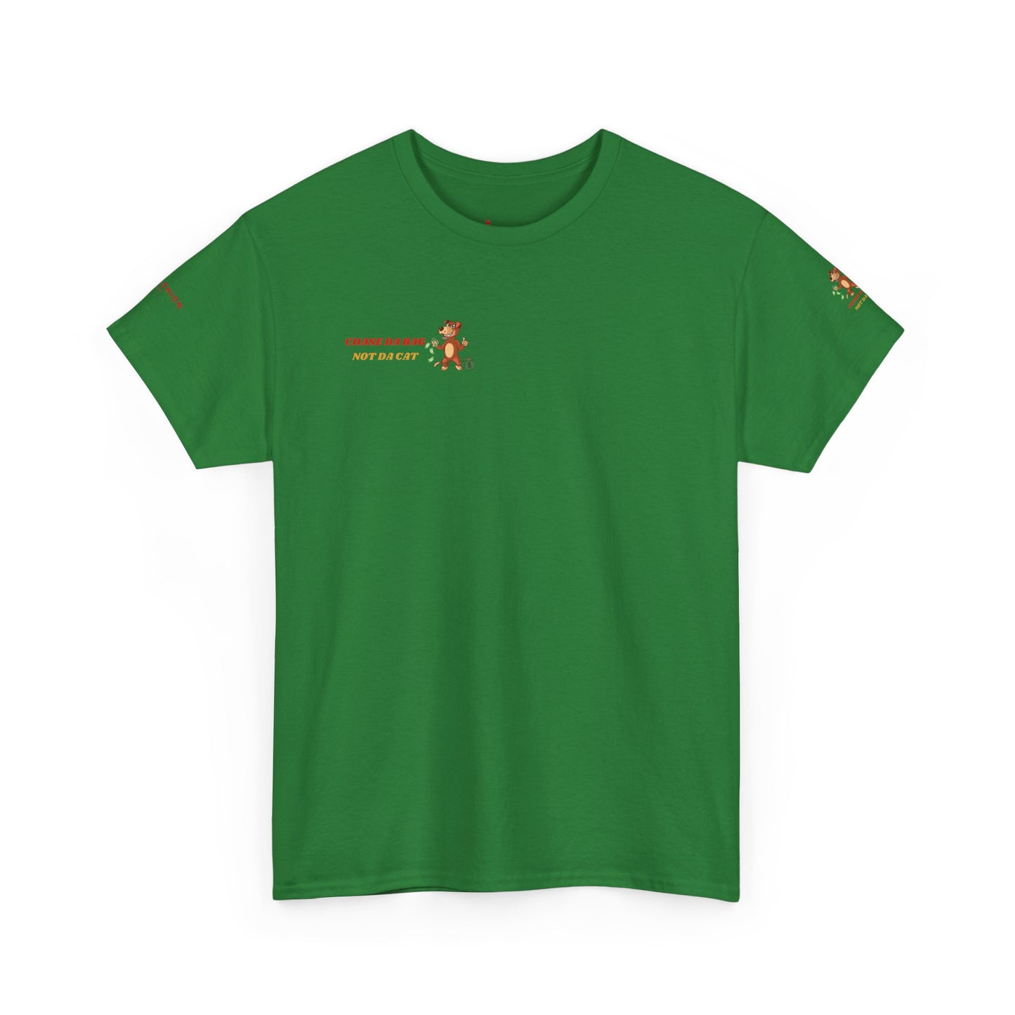 Casual Unisex Heavy Cotton Tee - Fun Graphics for Everyday Wear