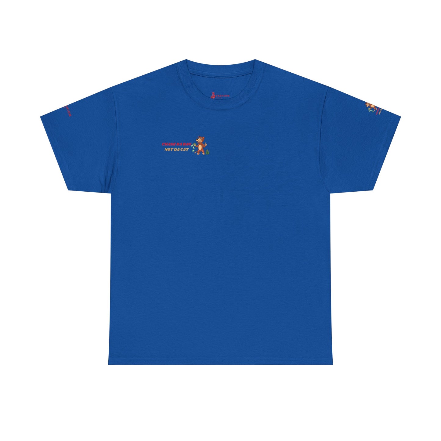 Casual Unisex Heavy Cotton Tee - Fun Graphics for Everyday Wear