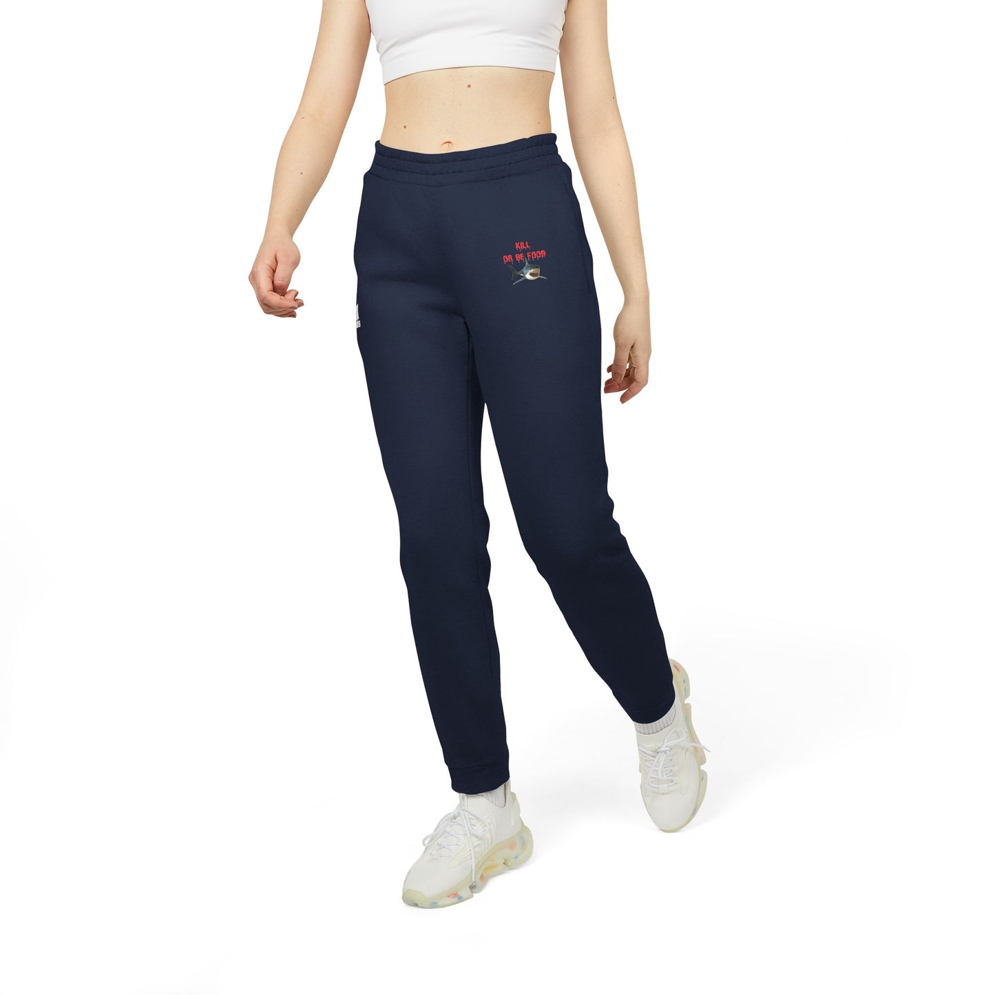 Fleece Joggers - Kill or be Food Shark Sweat Pant Design