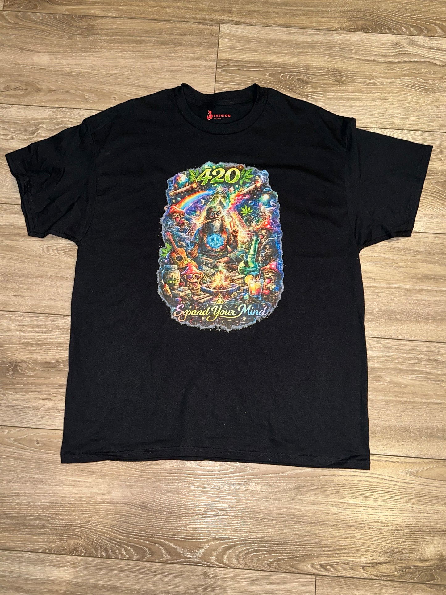 4/20Fuego expand your mindTee