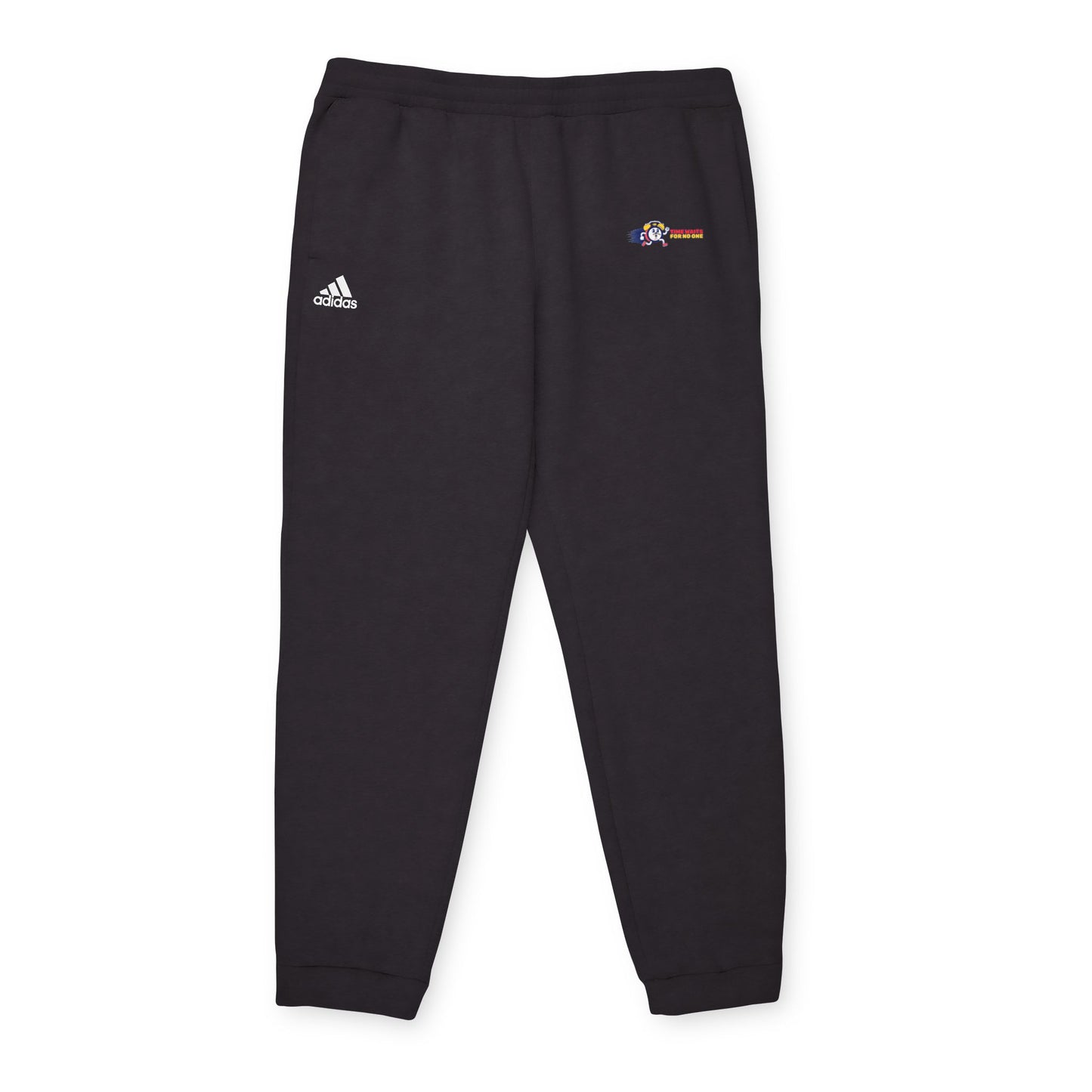 Time waits for no one Cozy Unisex Fleece Joggers, Comfortable Sweatpants for Leisure, Athletic Wear, Casual Outfits, Perfect for Lounging & Gift