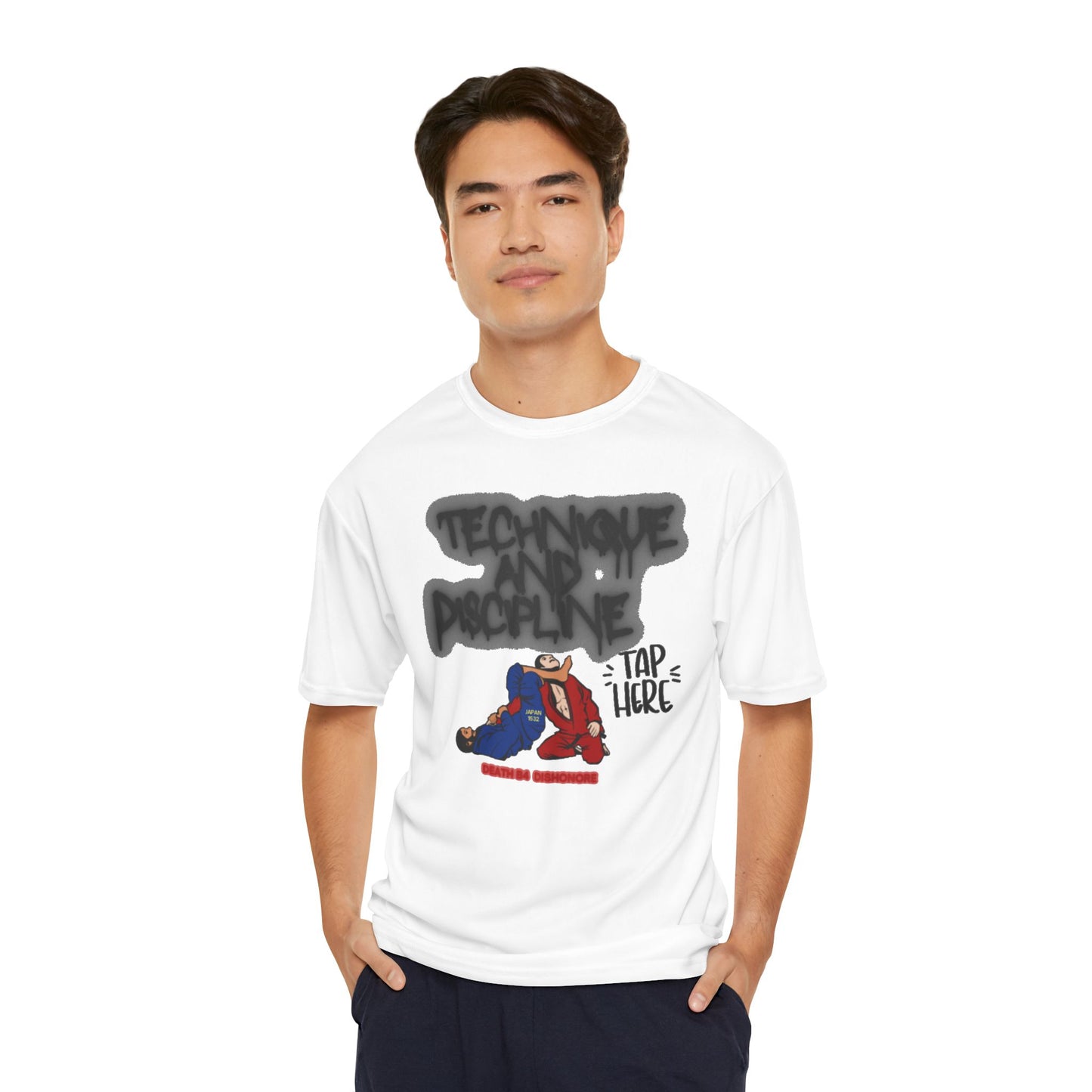 'Technique and Discipline' active T-shirt