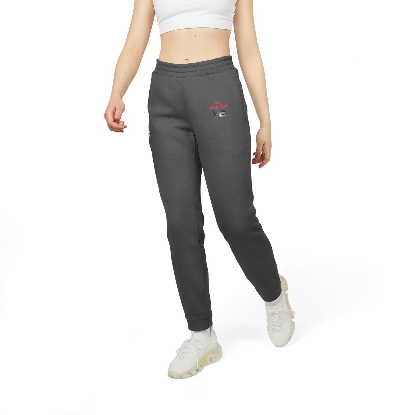 Fleece Joggers - Kill or be Food Shark Sweat Pant Design