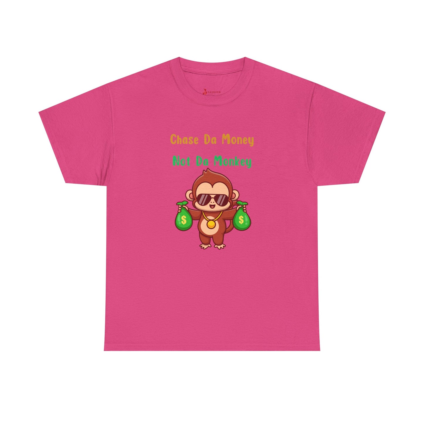 Chase Da Money Unisex Heavy Cotton Tee - Fun & Playful Graphic Shirt