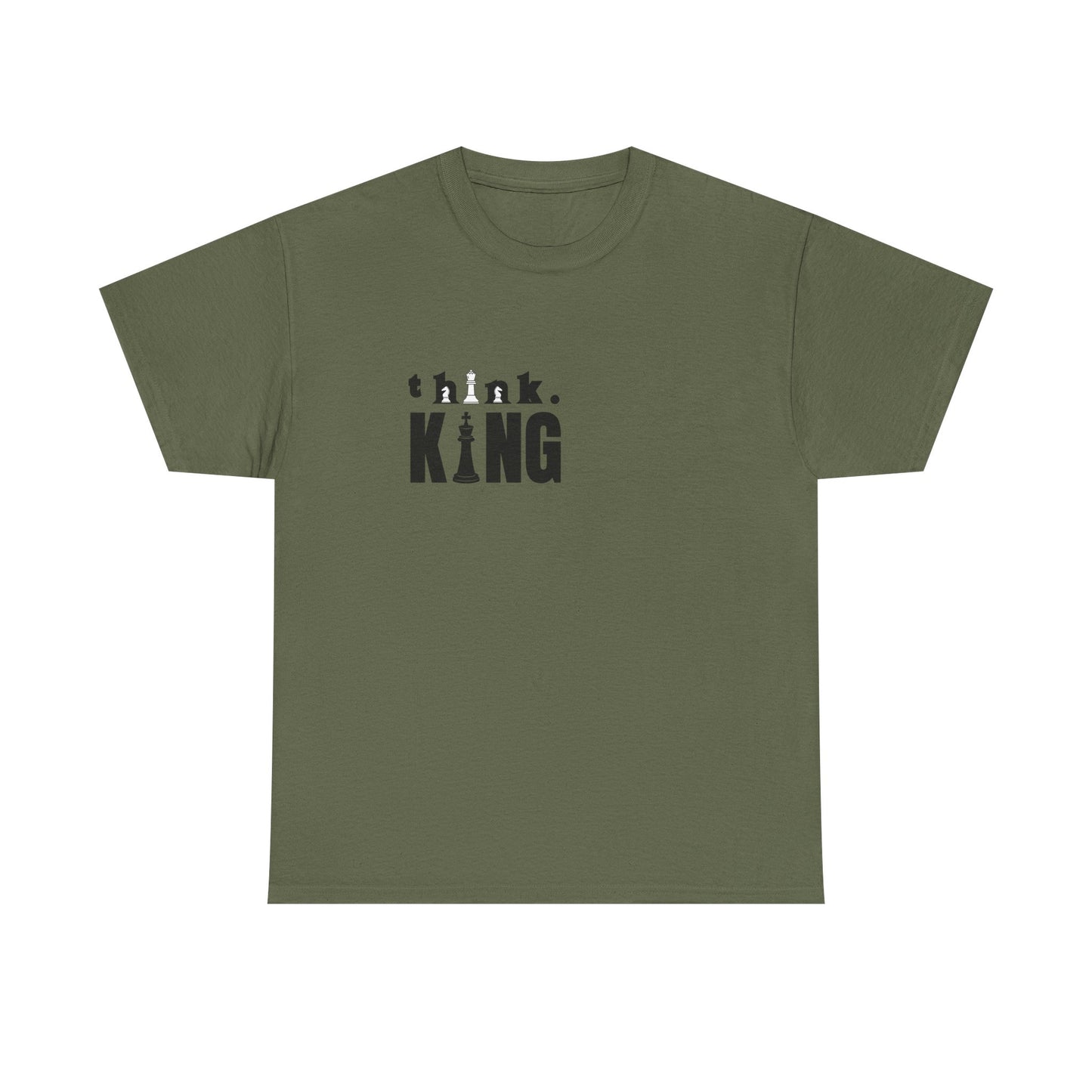 Think king Inspirational Faith & Empowerment Tee, Faith T-Shirt, Christian Apparel, Motivational Gift, Casual Wear, Youth Empowerment