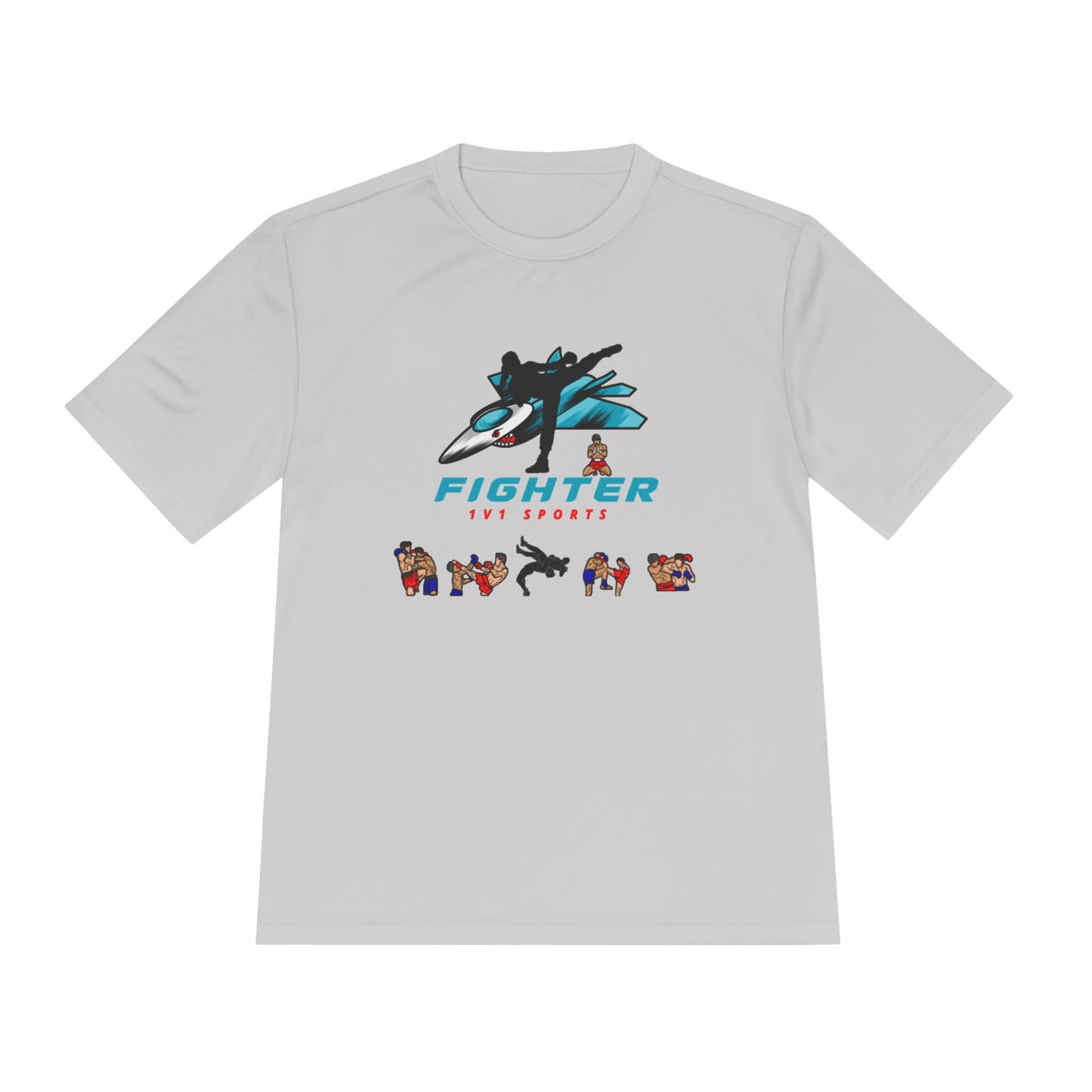 Fighters 1v1 sports active T-shirt