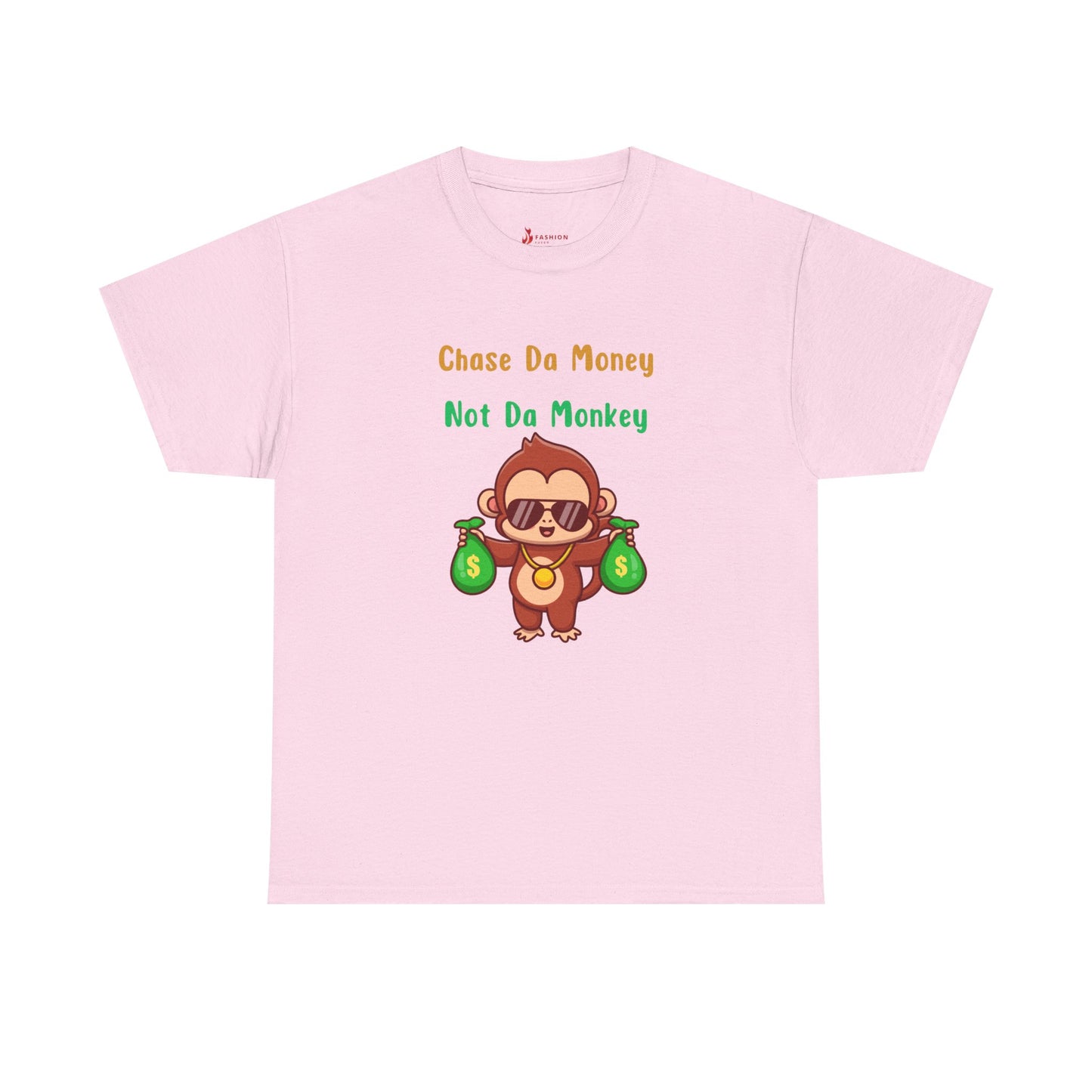 Chase Da Money Unisex Heavy Cotton Tee - Fun & Playful Graphic Shirt