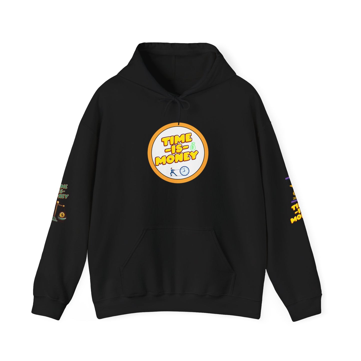 - 'Time is Money' Design hoodie