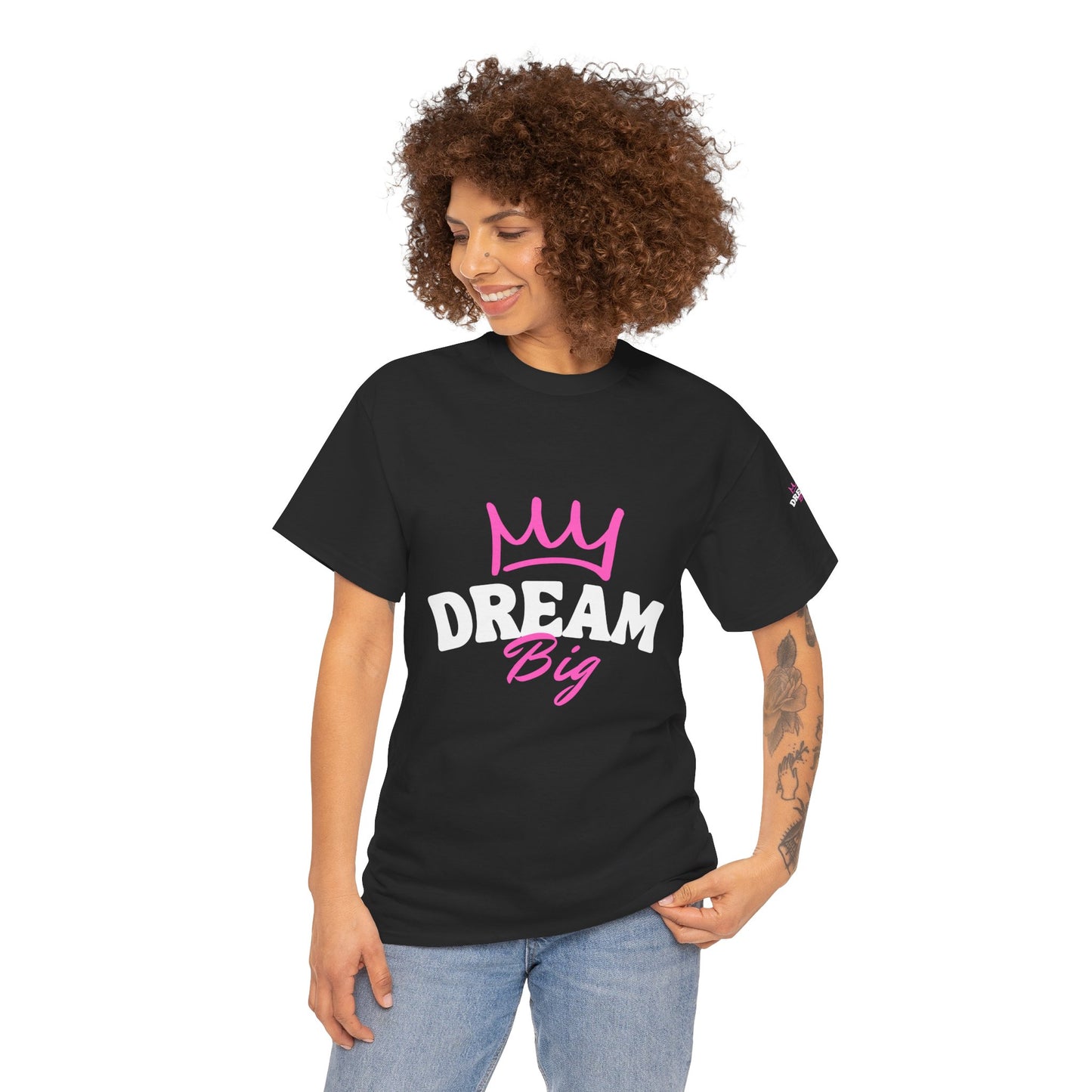 Dream Big Unisex Heavy Cotton Tee - Inspirational Shirt, Motivational Tee, Gift for Dreamers, Casual Wear, Positive Vibes, Everyday [...]