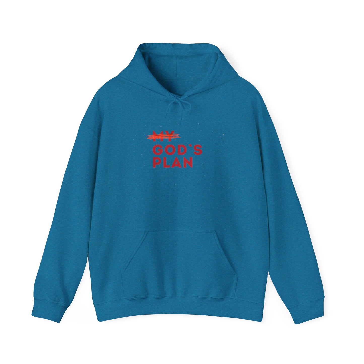 My plan god plan . Inspirational Love Hoodie - Cozy Sweatshirt for Motivation, Unisex Gift, Valentine's Day, Self-Love Reminder, Everyday Wear