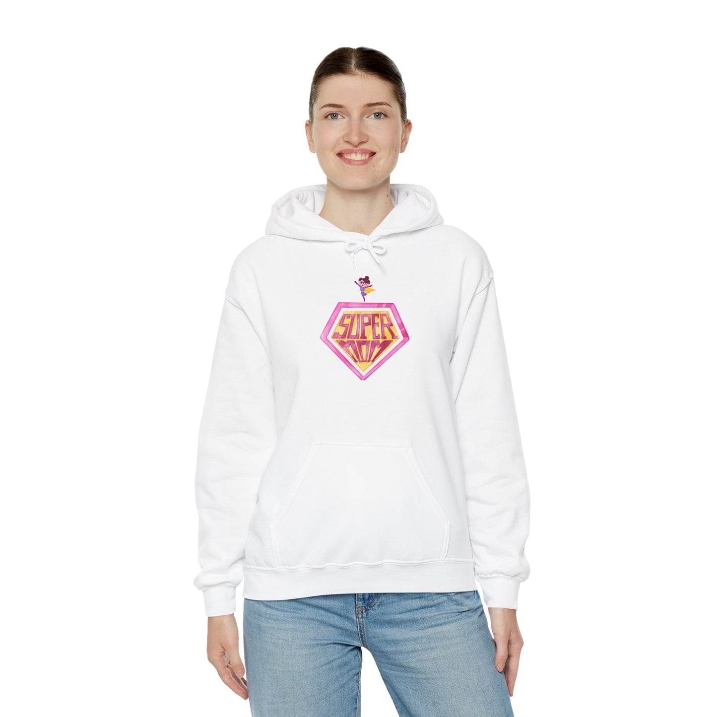 Super Vibe Unisex Hoodie | Cozy Sweatshirt, Gift for Friends, Casual Wear, Graphic Hoodie, Warm Layer