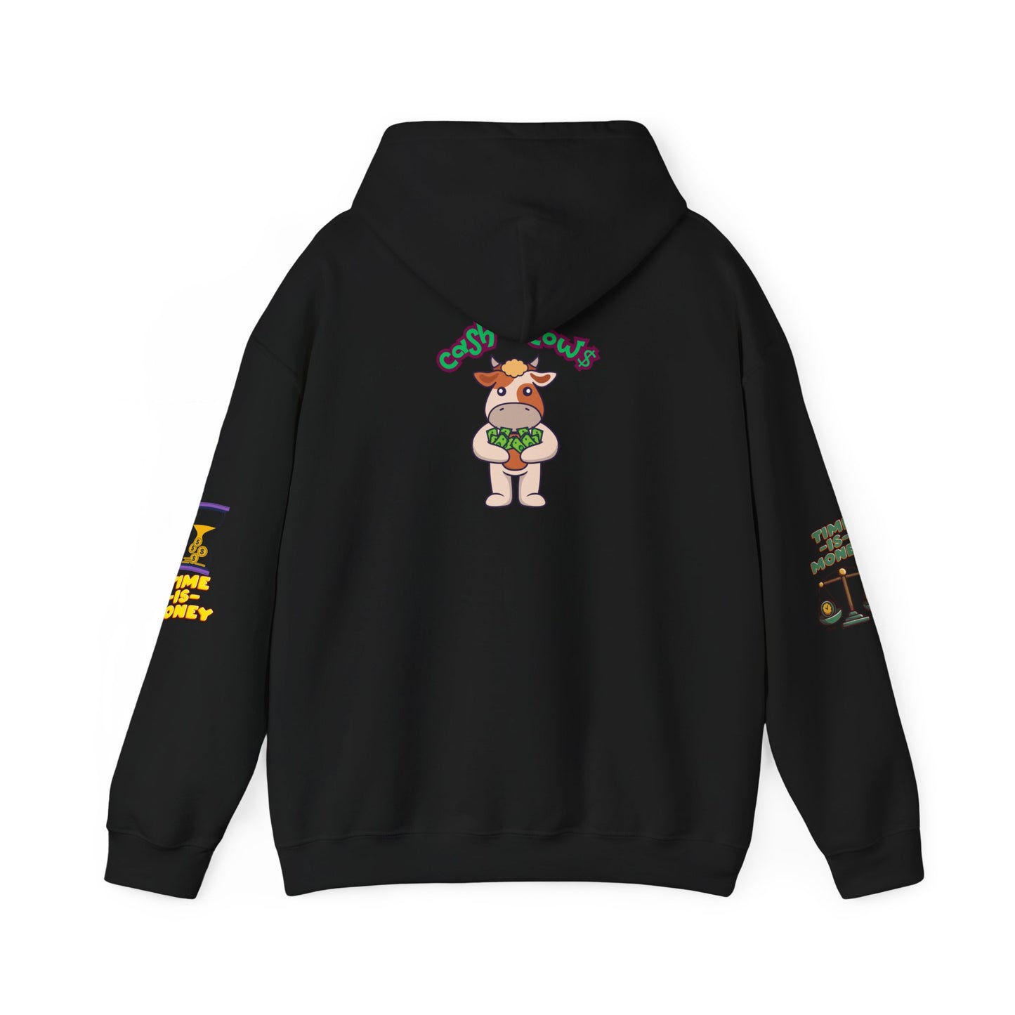 - 'Time is Money' Design hoodie