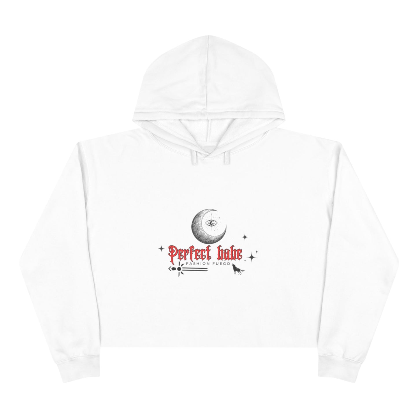 Perfect Babe Crop Hoodie, Trendy Sweatshirt, Stylish Hoodie, Gifts for Her, Casual Wear, Astrology Aesthetic