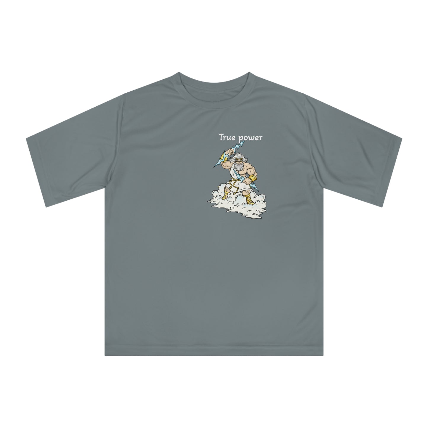 true power Performance T-Shirt - Empowering God cloud Wave Design
