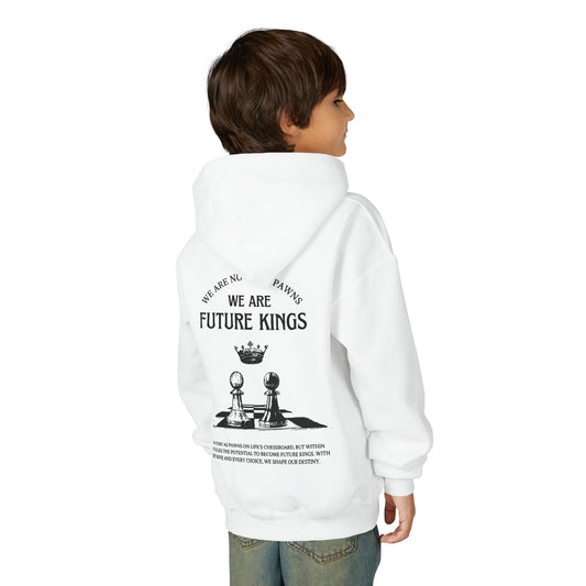 Future Kings Youth Hoodie - Empowering Sweatshirt for Young Leaders, Perfect for Birthdays, Casual Wear, Gifts, and Celebrations