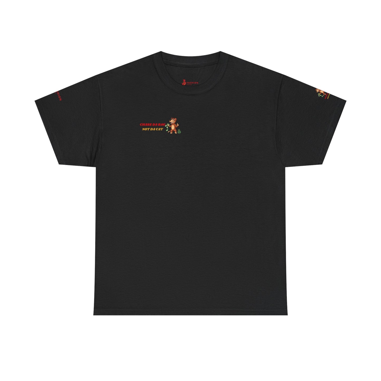 Casual Unisex Heavy Cotton Tee - Fun Graphics for Everyday Wear