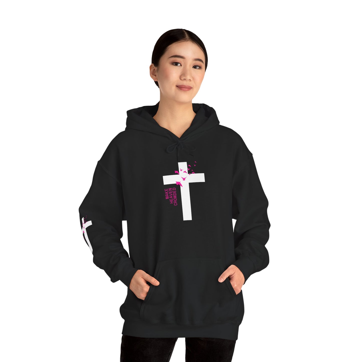 make heaven crowded hoodie