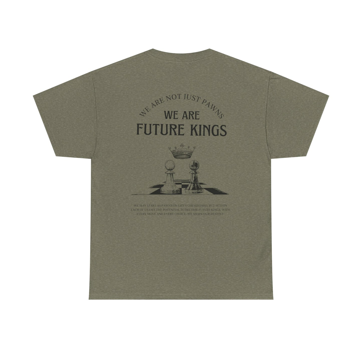 Think king Inspirational Faith & Empowerment Tee, Faith T-Shirt, Christian Apparel, Motivational Gift, Casual Wear, Youth Empowerment