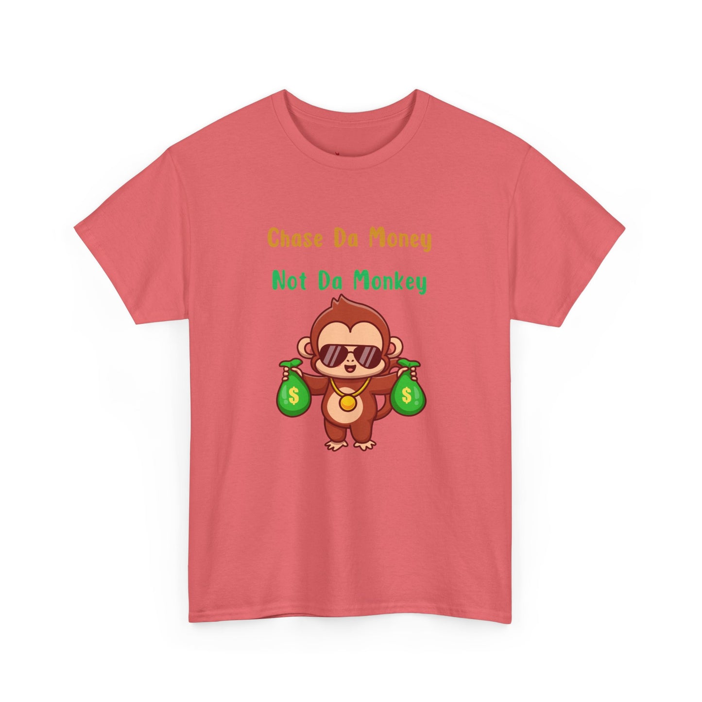 Chase Da Money Unisex Heavy Cotton Tee - Fun & Playful Graphic Shirt