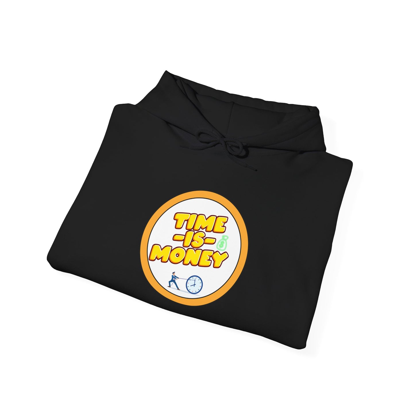 - 'Time is Money' Design hoodie