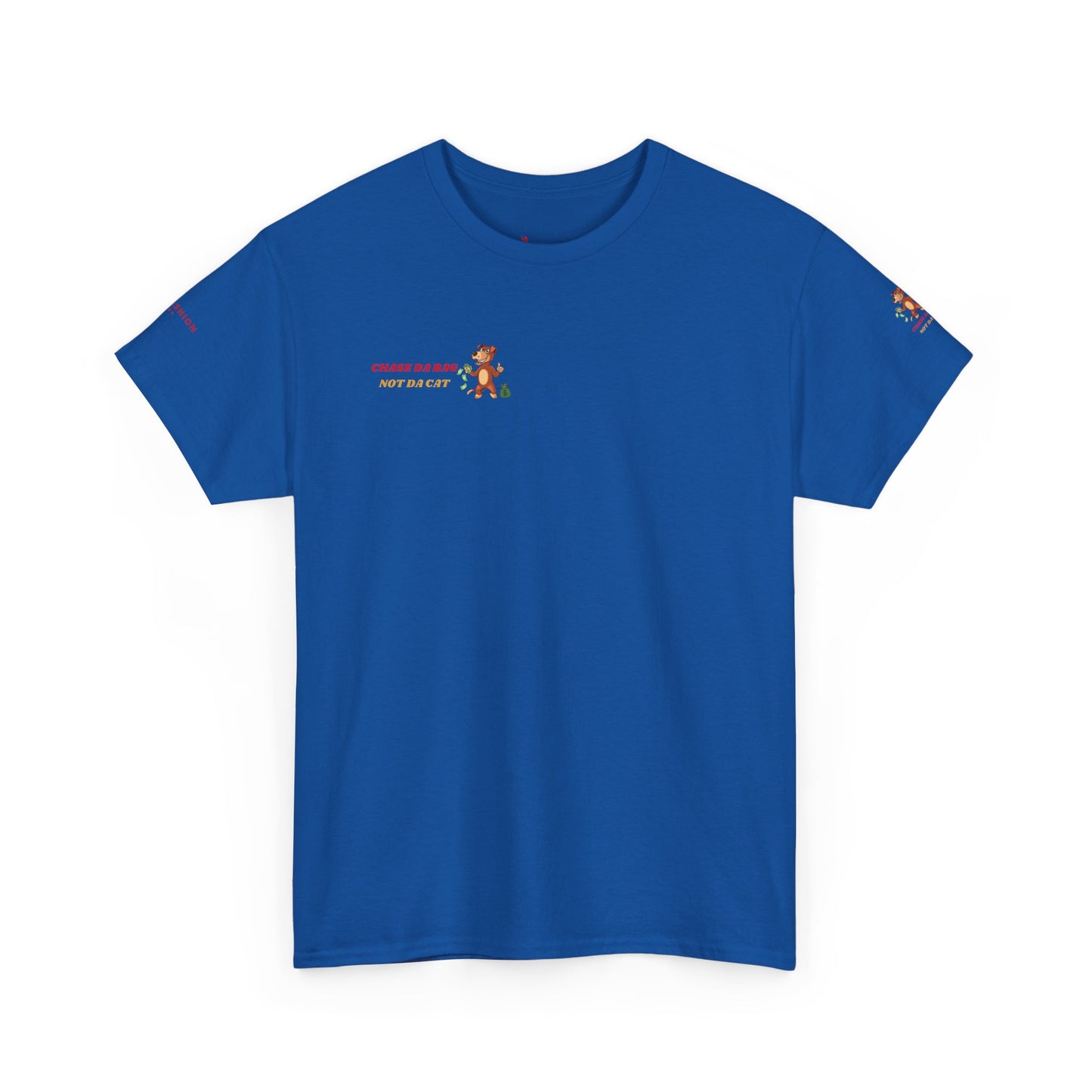 Casual Unisex Heavy Cotton Tee - Fun Graphics for Everyday Wear