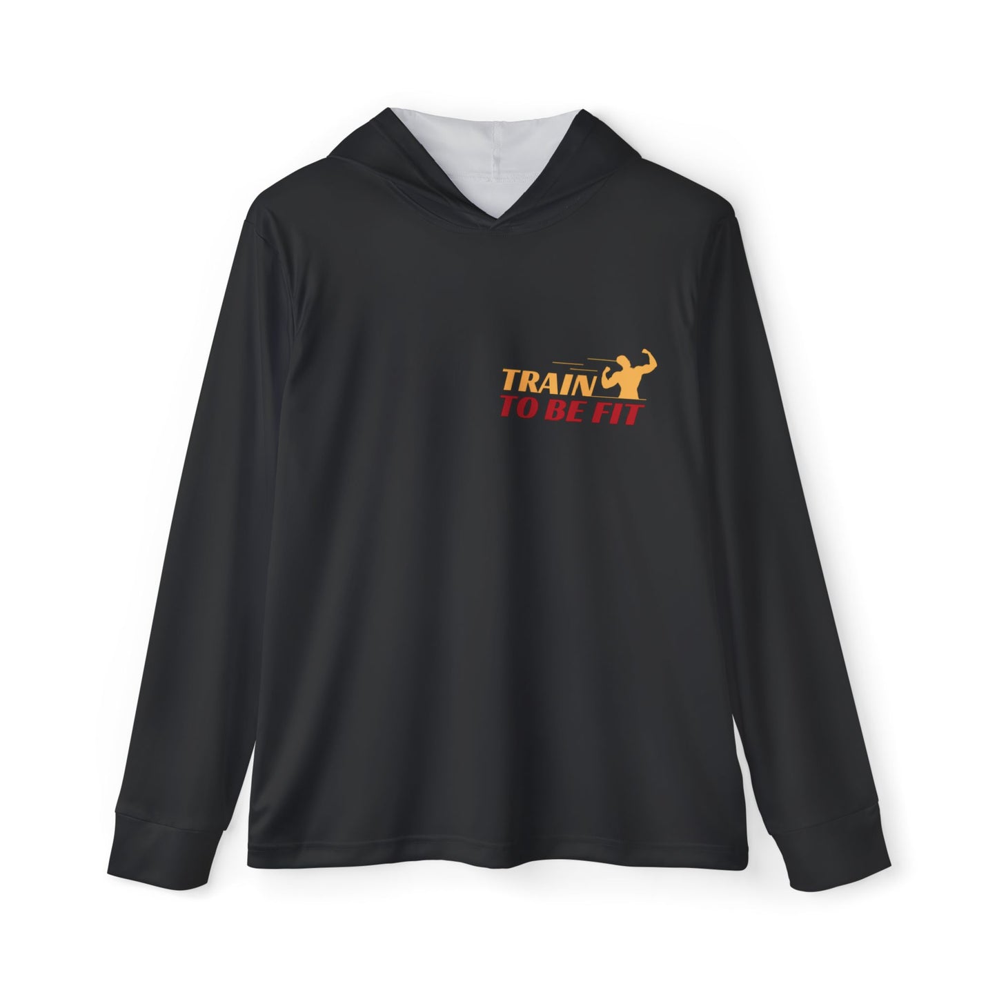 Men's Gym Warmup Hoodie - Train to Be Fit | Sports Hoodie, Fitness Wear, Workout Apparel, Activewear, Gym Gear, Motivation Gear