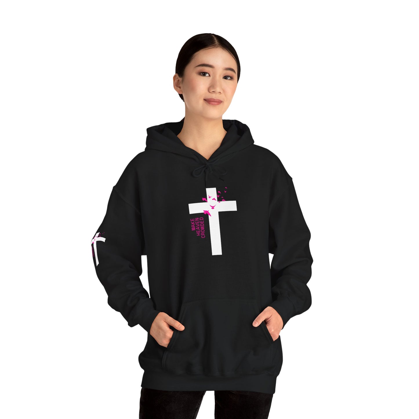 make heaven crowded hoodie