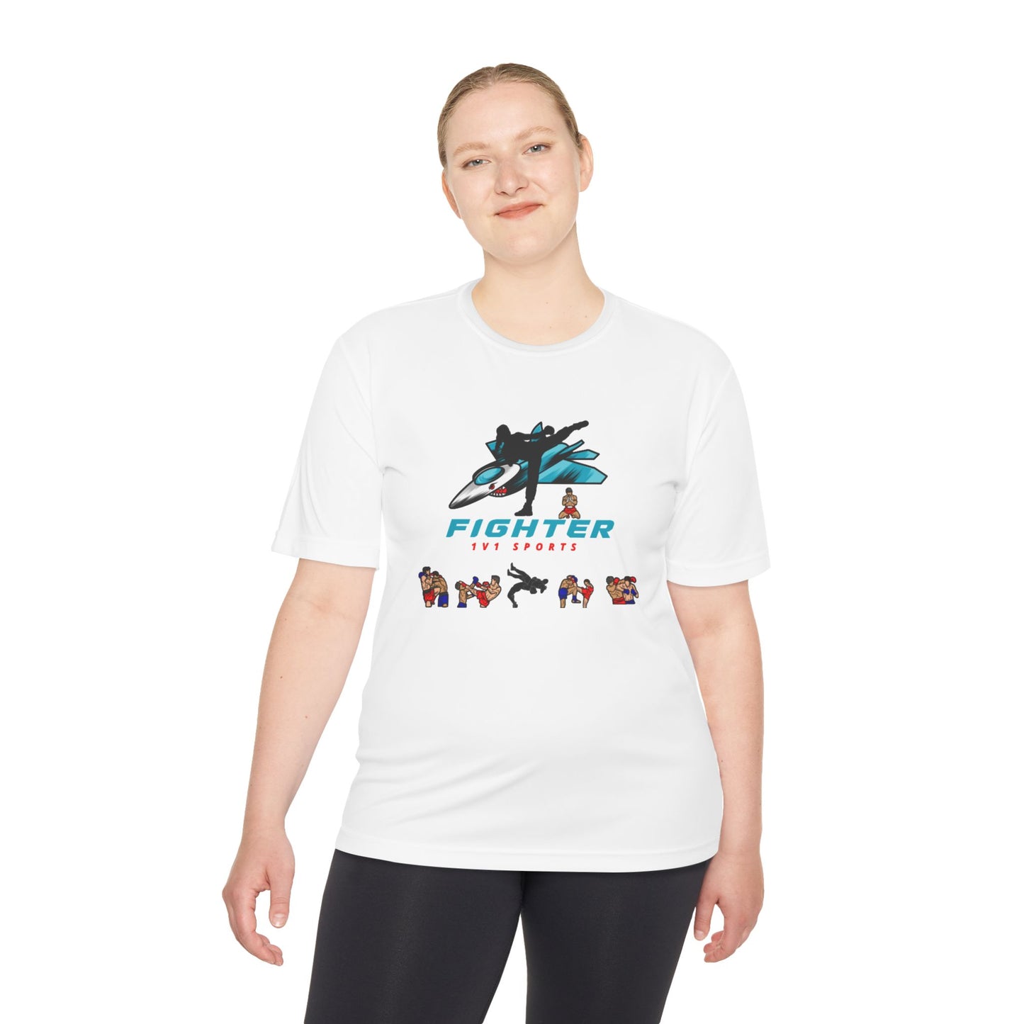 Fighters 1v1 sports active T-shirt