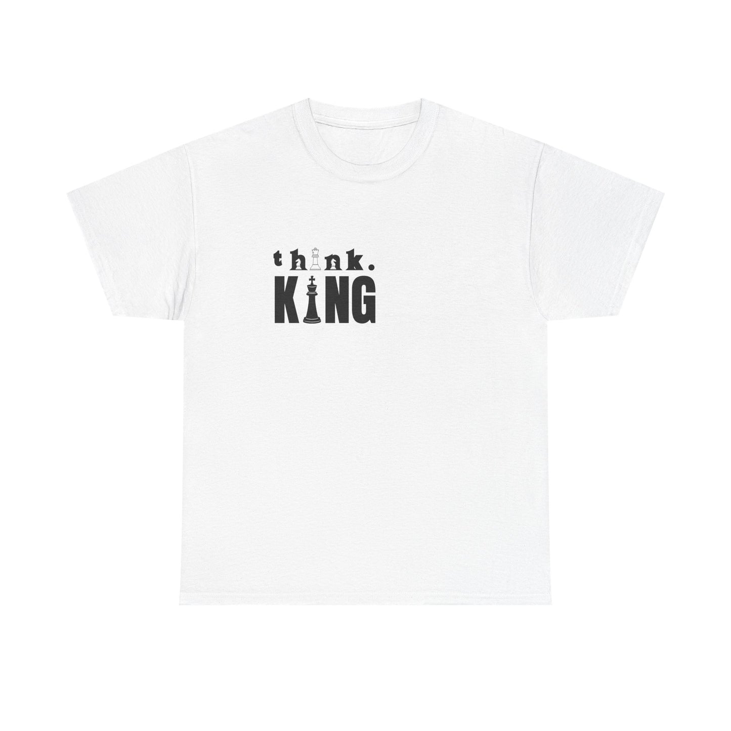 Think king Inspirational Faith & Empowerment Tee, Faith T-Shirt, Christian Apparel, Motivational Gift, Casual Wear, Youth Empowerment