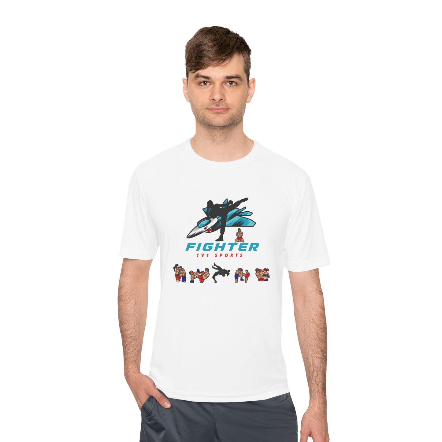 Fighters 1v1 sports active T-shirt