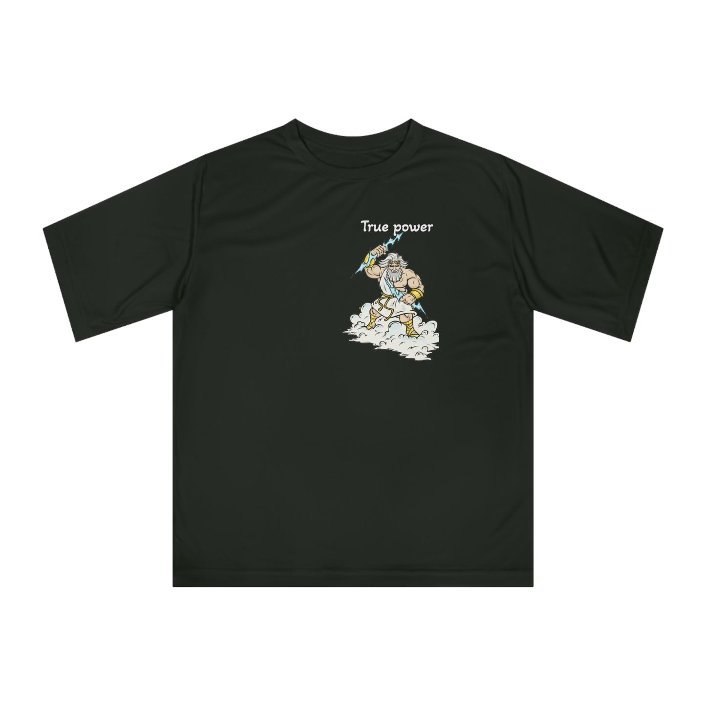 true power Performance T-Shirt - Empowering God cloud Wave Design