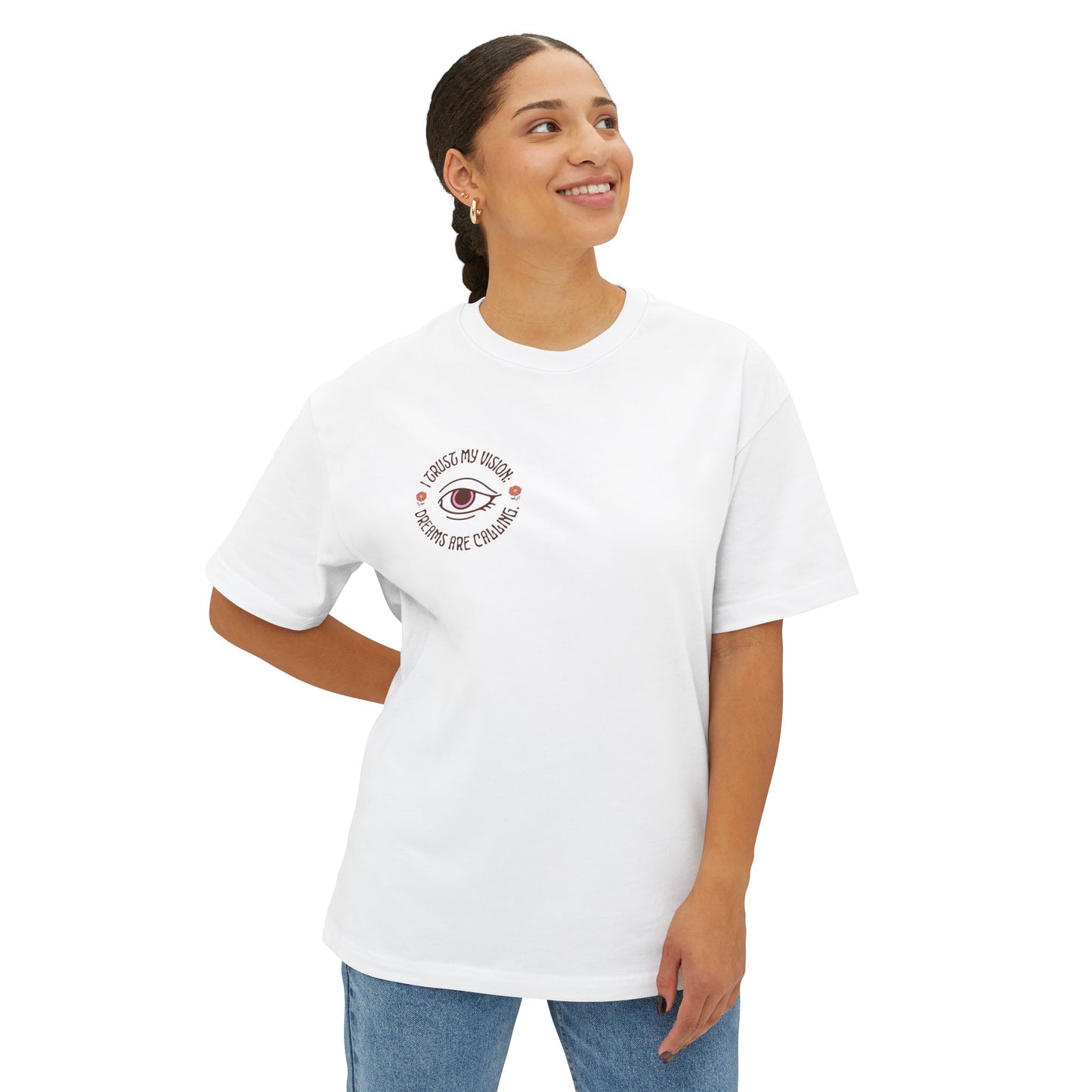 Eye for eye Unisex Oversized Boxy Tee