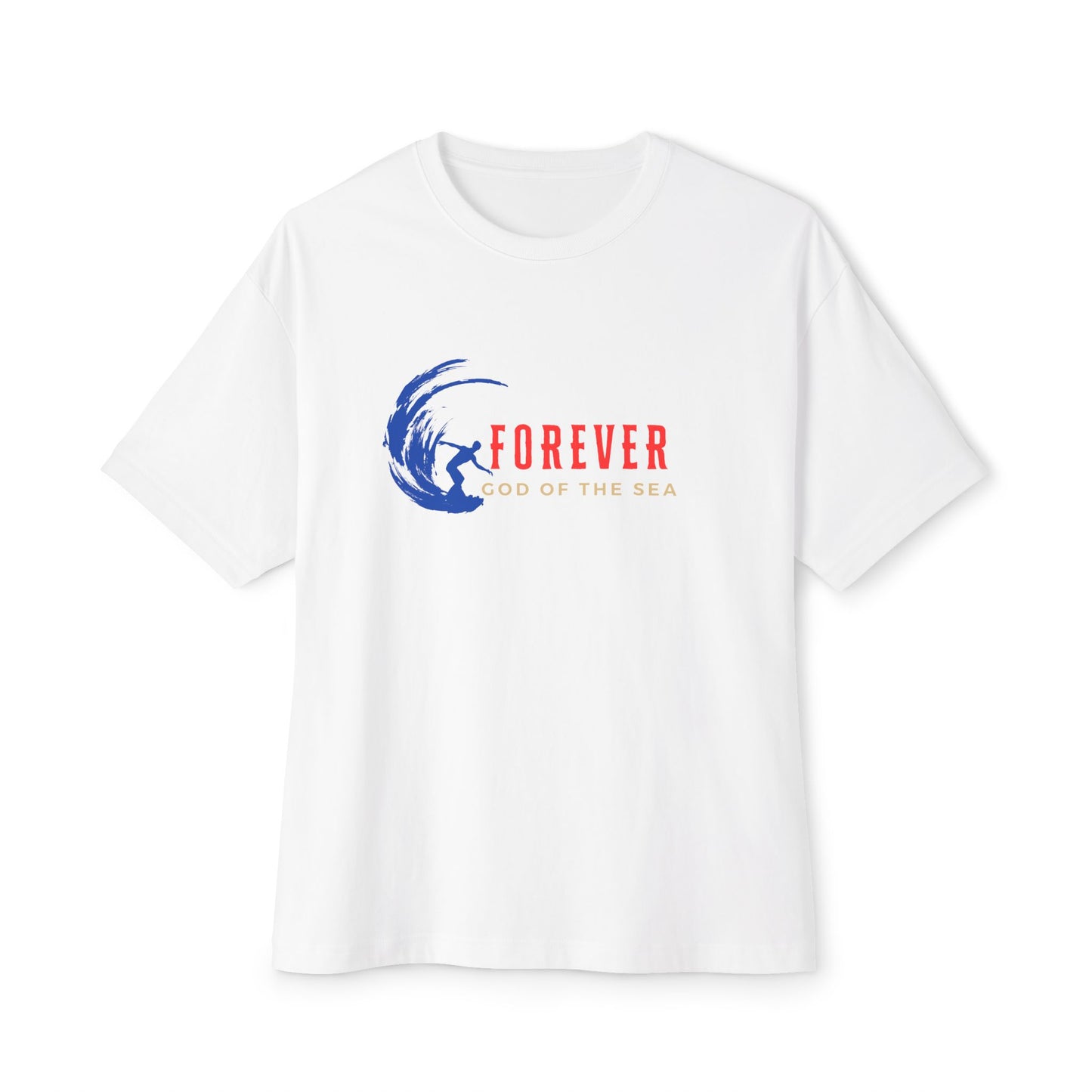 Forever god of the sea  Tee, Casual Summer Shirt, Beach Day Outfit, Unisex Tee for July 4th, Everyday Comfort Wear