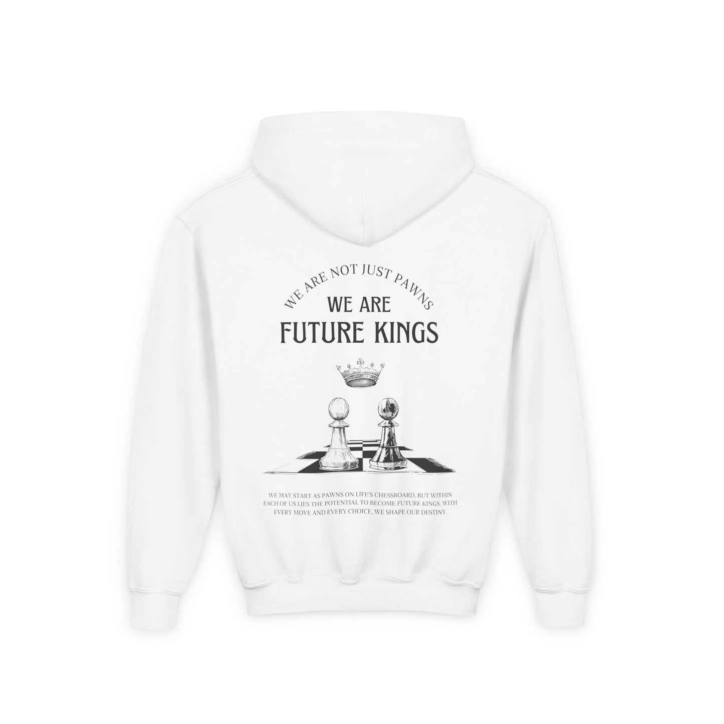 Future Kings Youth Hoodie - Empowering Sweatshirt for Young Leaders, Perfect for Birthdays, Casual Wear, Gifts, and Celebrations