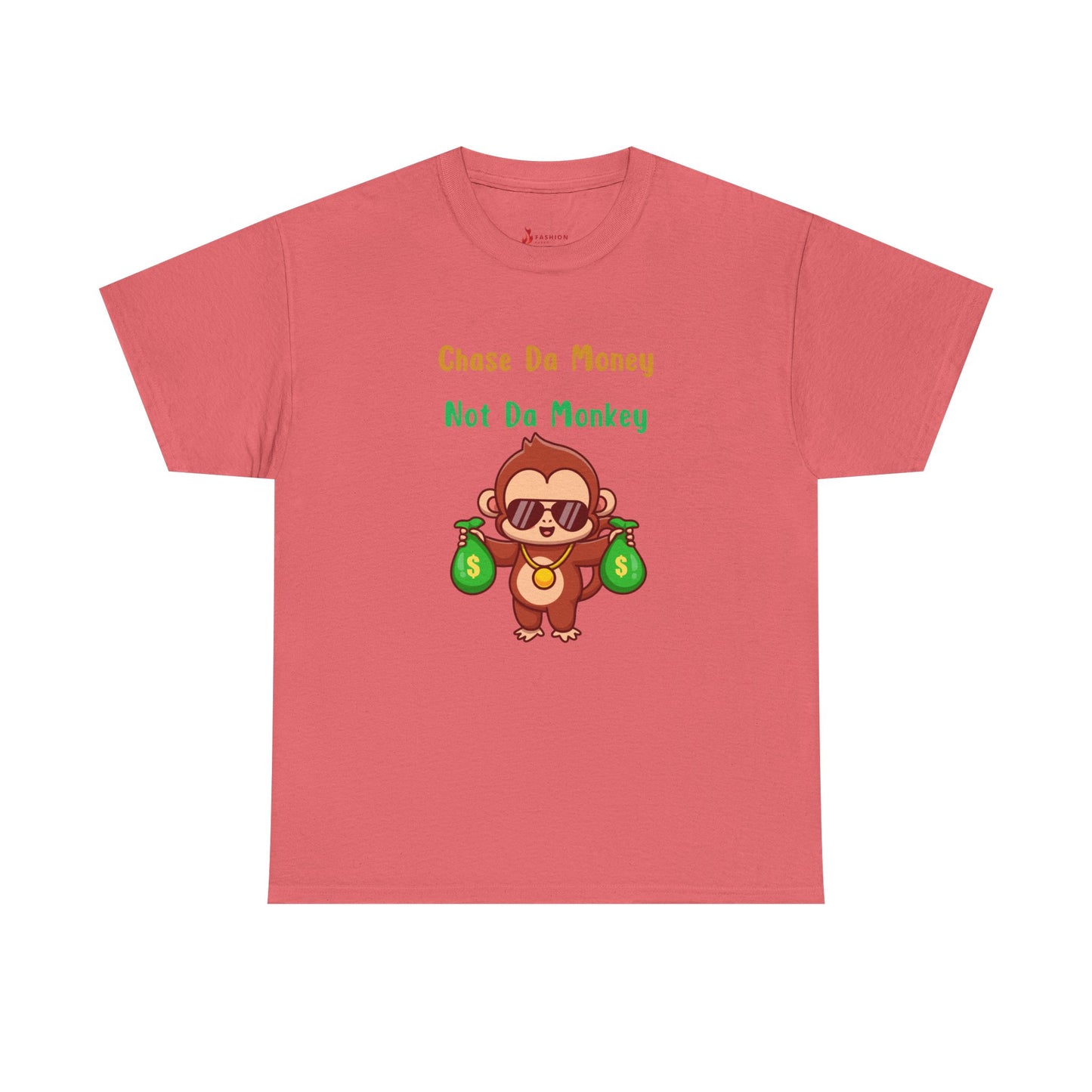 Chase Da Money Unisex Heavy Cotton Tee - Fun & Playful Graphic Shirt