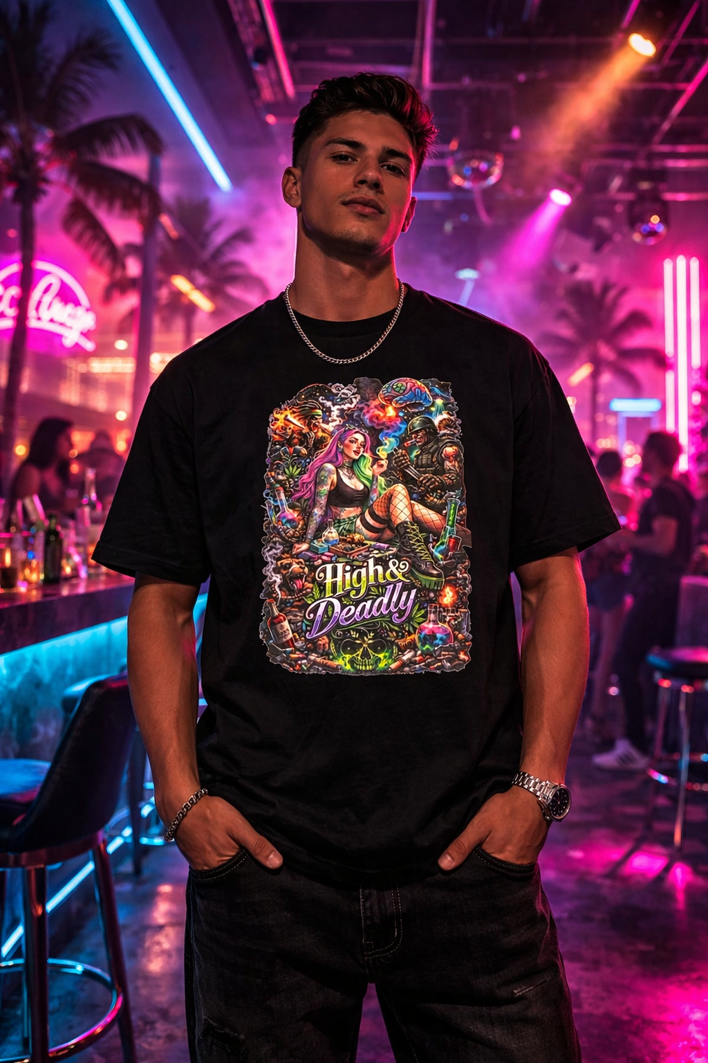 4/20Fuego High&Deadly Tee