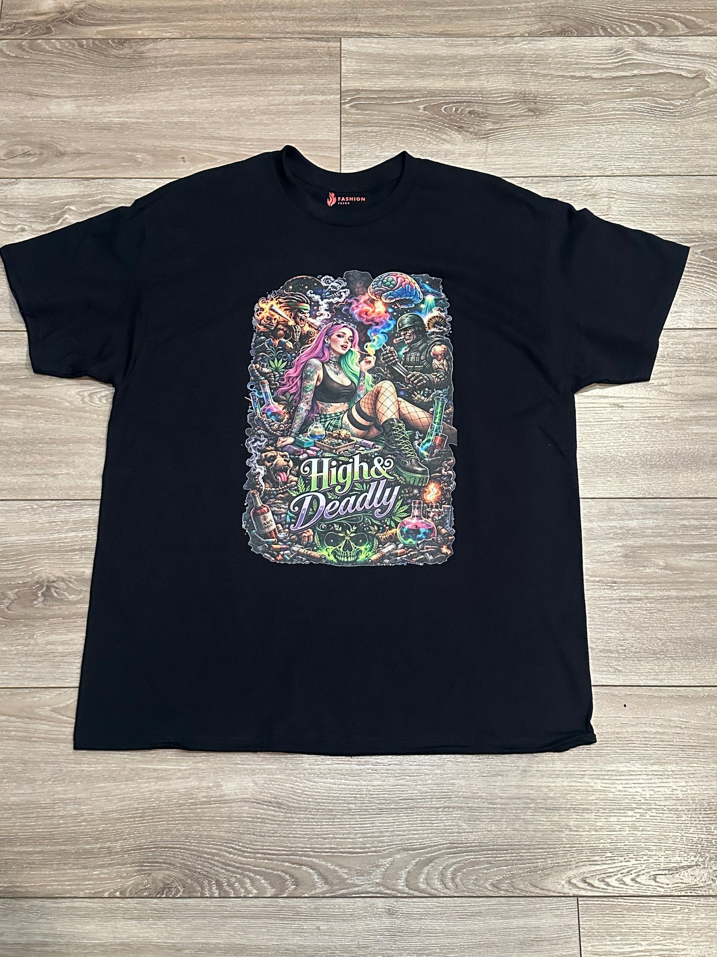 4/20Fuego High&Deadly Tee