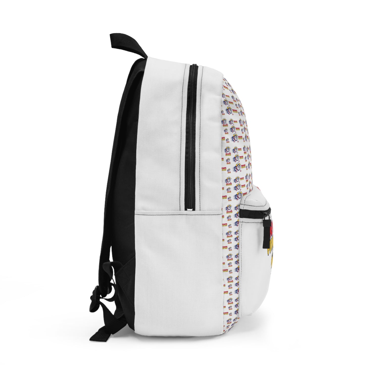 "Time Waits for No One" - School Bag, Backpack, Gift Idea, Travel Backpack, Casual Daypack