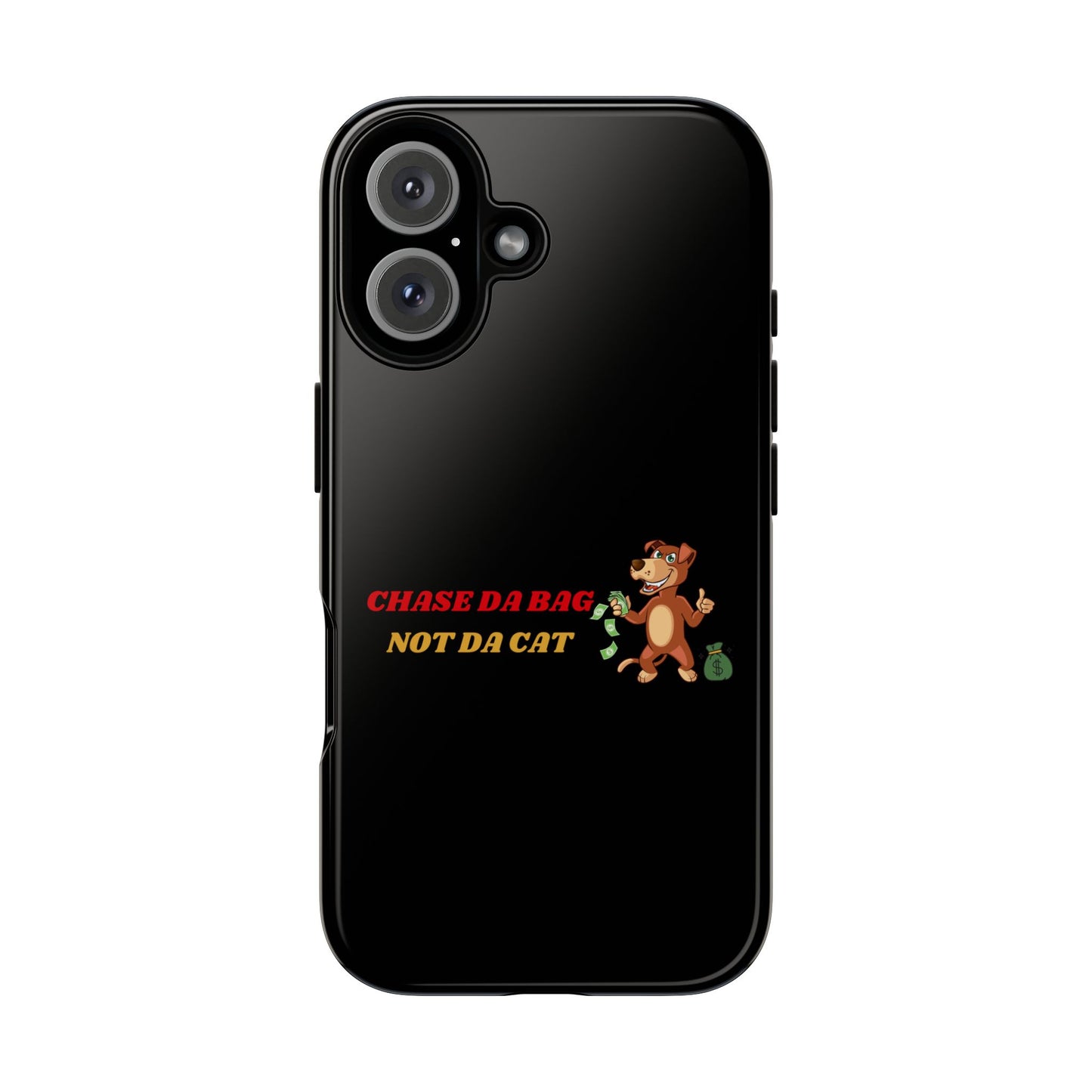 Chase Da Bag Phone Case - Tough Cases for Stylish Protection, Cute Accessories, Gift for Him/Her, Trendy Tech Decor, Fun Phone Accessories