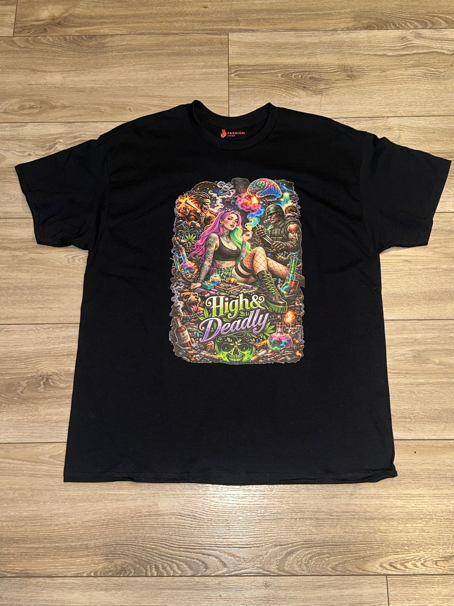 4/20Fuego High&Deadly Tee