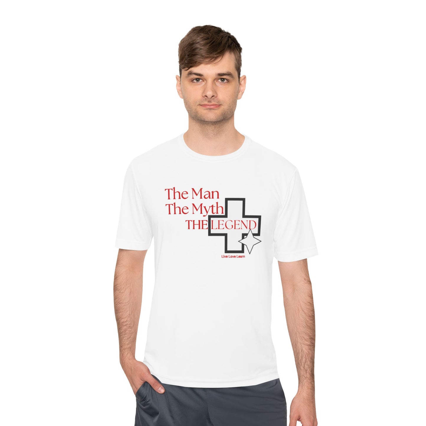The Man The Myth, The Legend active T-shirt