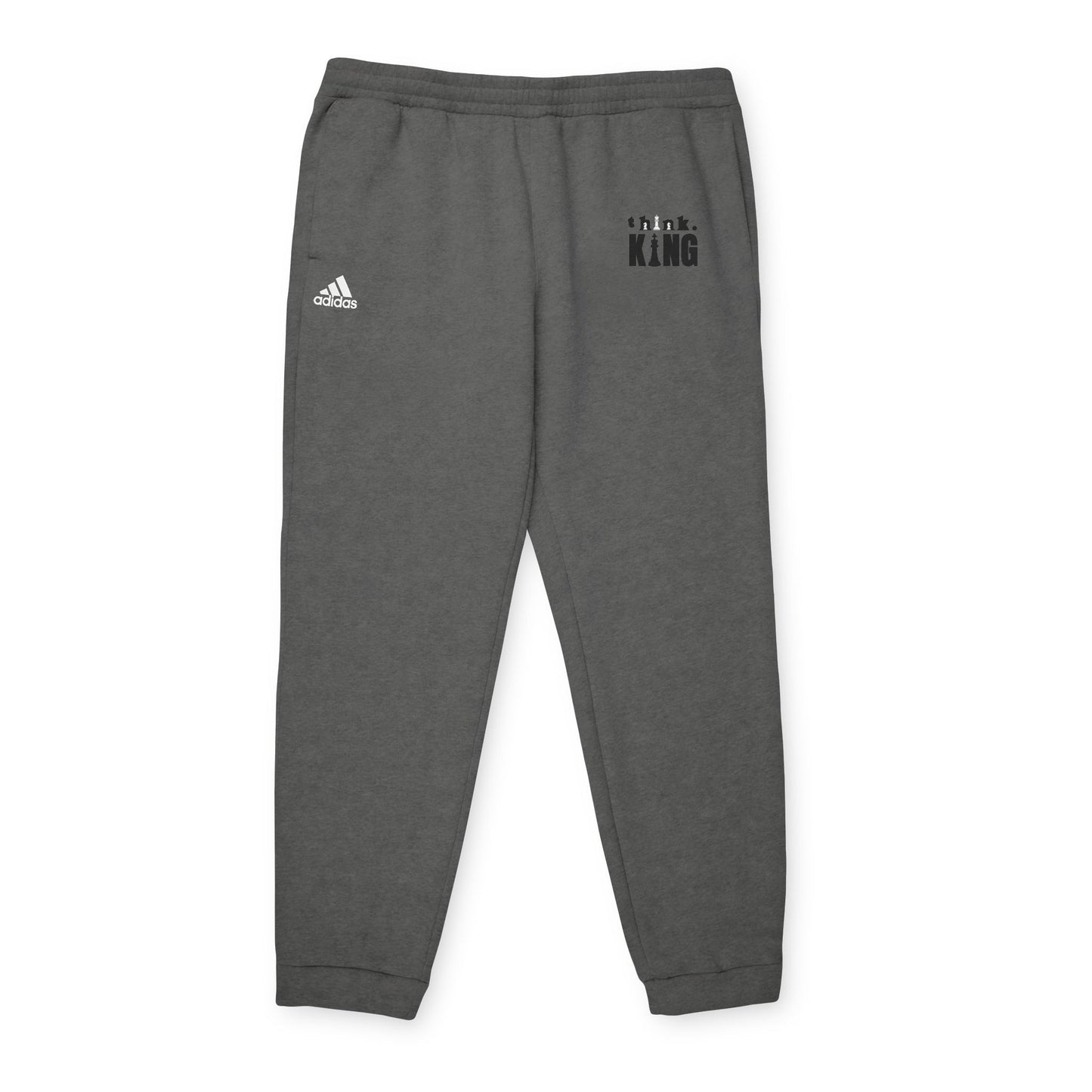 Think king Fleece Joggers | Comfy Loungewear | Athletic Gear | Casual Wear | Perfect for Workouts, Relaxation, or Travel