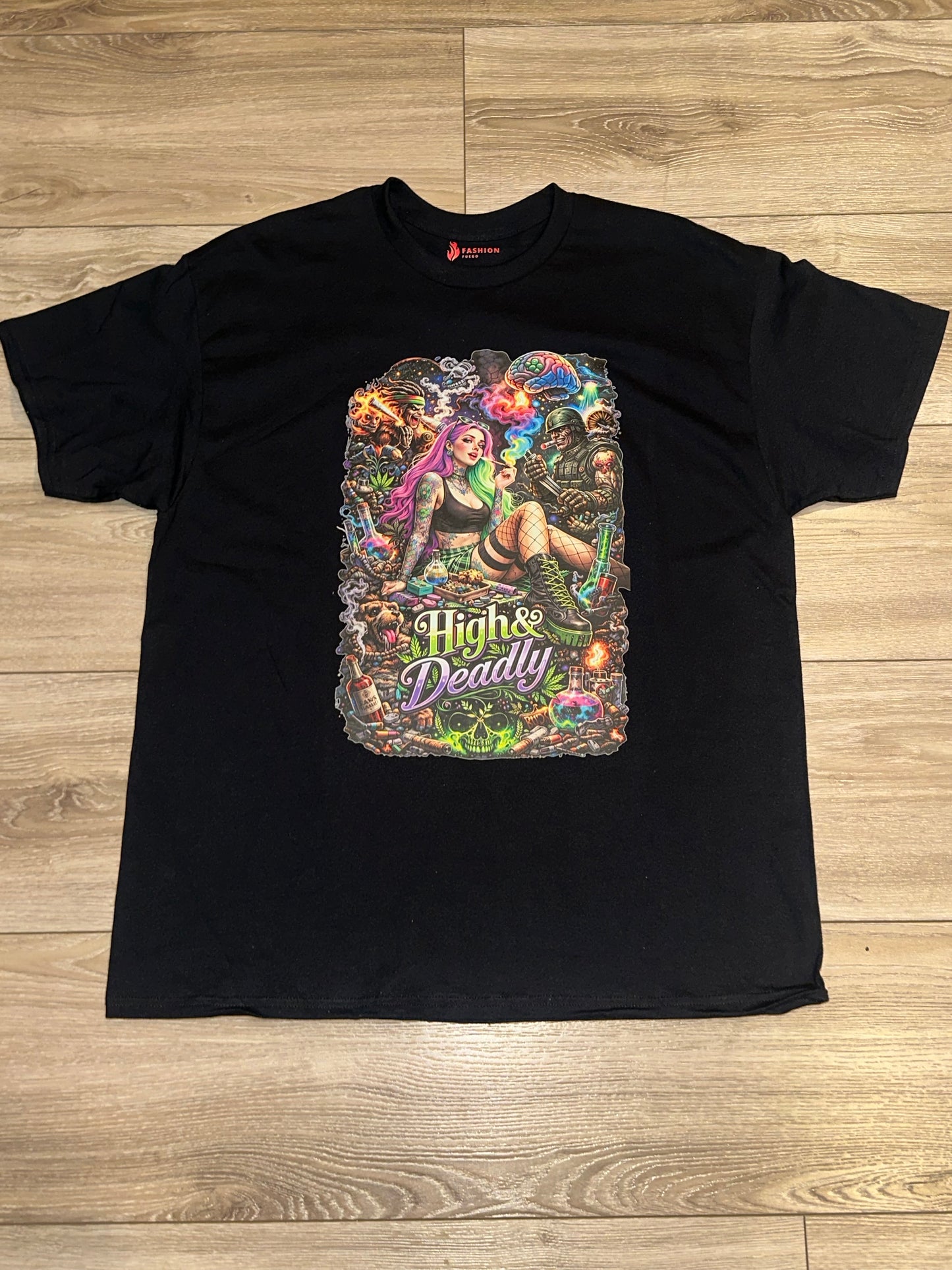 4/20Fuego High&Deadly Tee