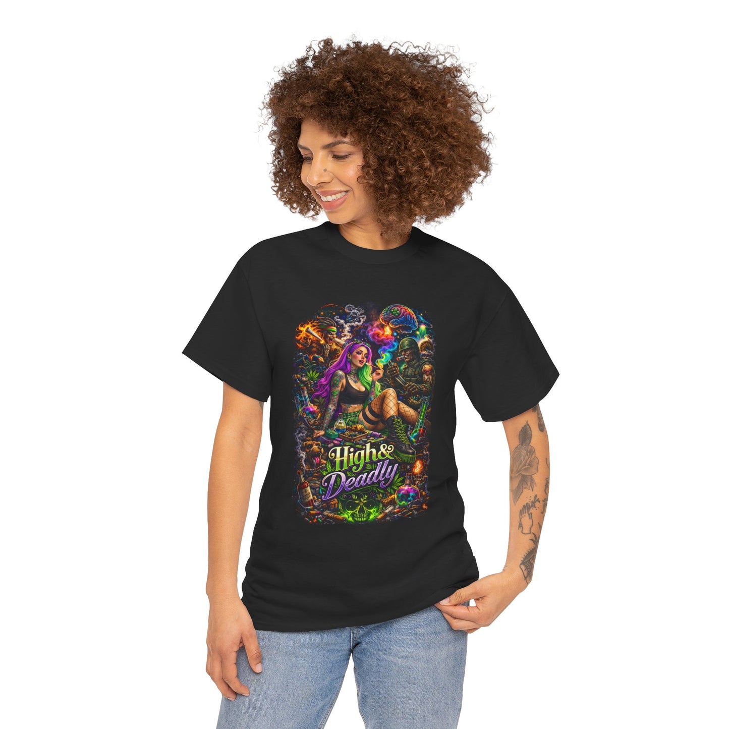 4/20Fuego High&Deadly Tee