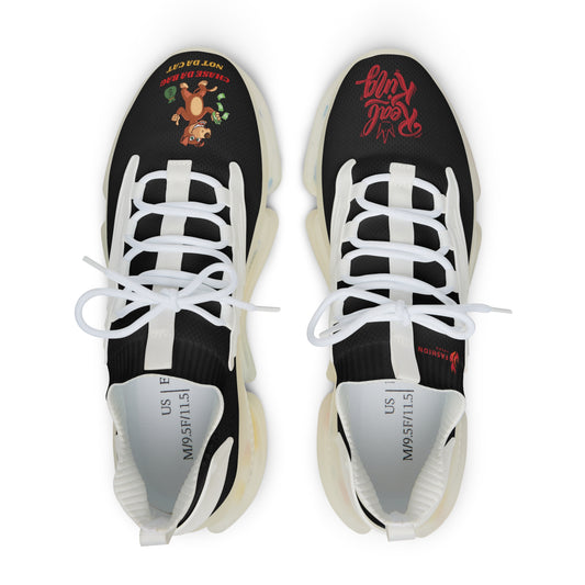 Black Fashion Fuego/ Chase Da Bag Mesh Sneakers